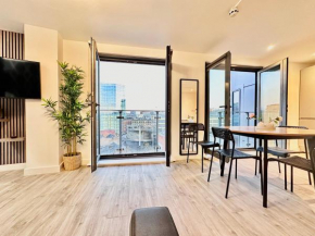 City centre, Top floor apartment, Two balconies